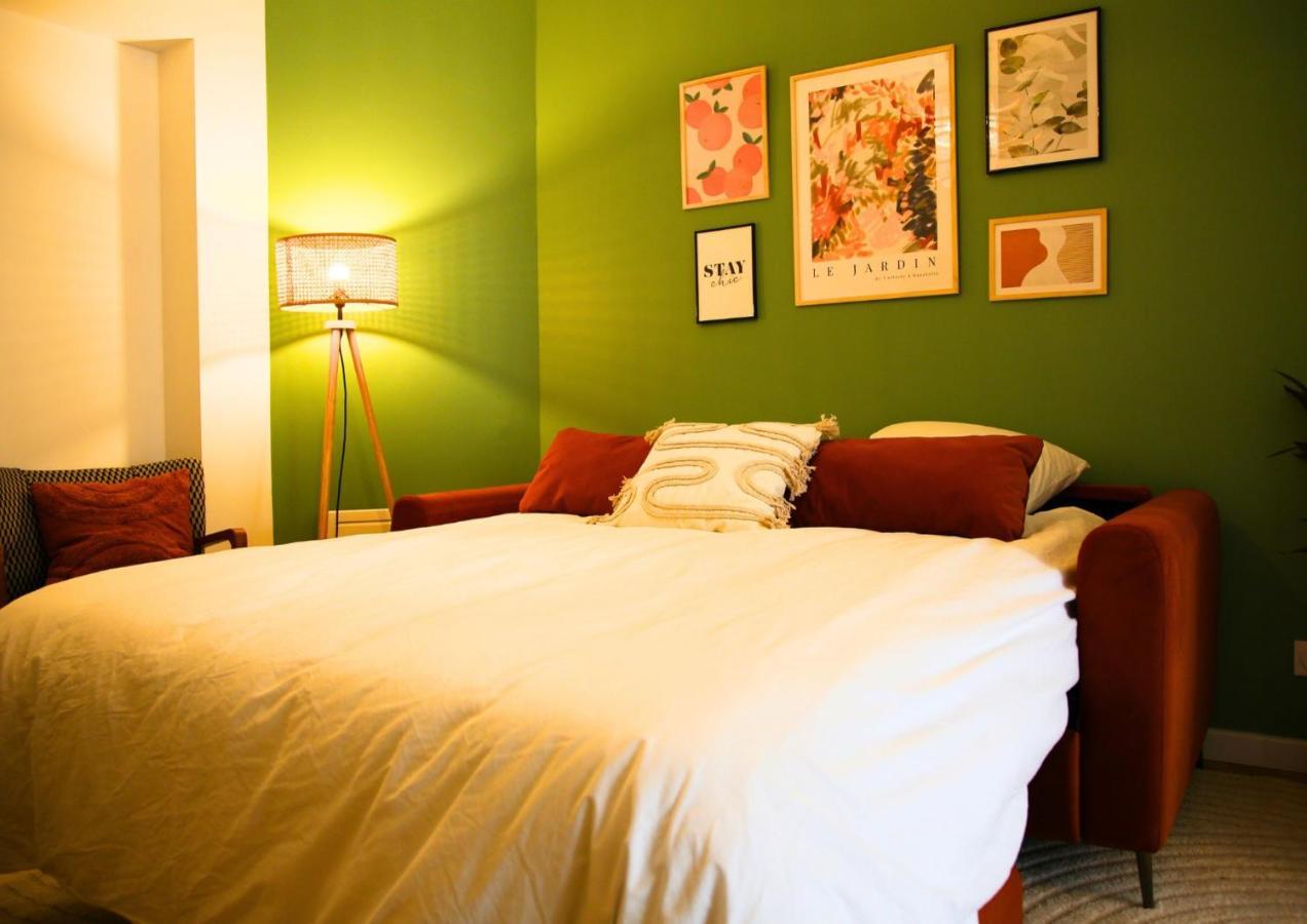 Apartamento L'Eden Chic - Balneo - Jardin - Parking Gratuit Arras Exterior foto