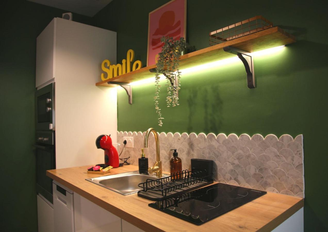 Apartamento L'Eden Chic - Balneo - Jardin - Parking Gratuit Arras Exterior foto