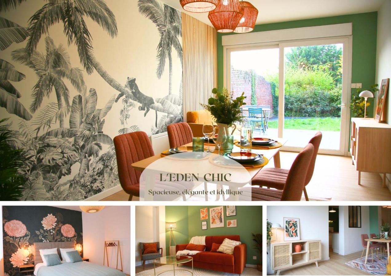 Apartamento L'Eden Chic - Balneo - Jardin - Parking Gratuit Arras Exterior foto